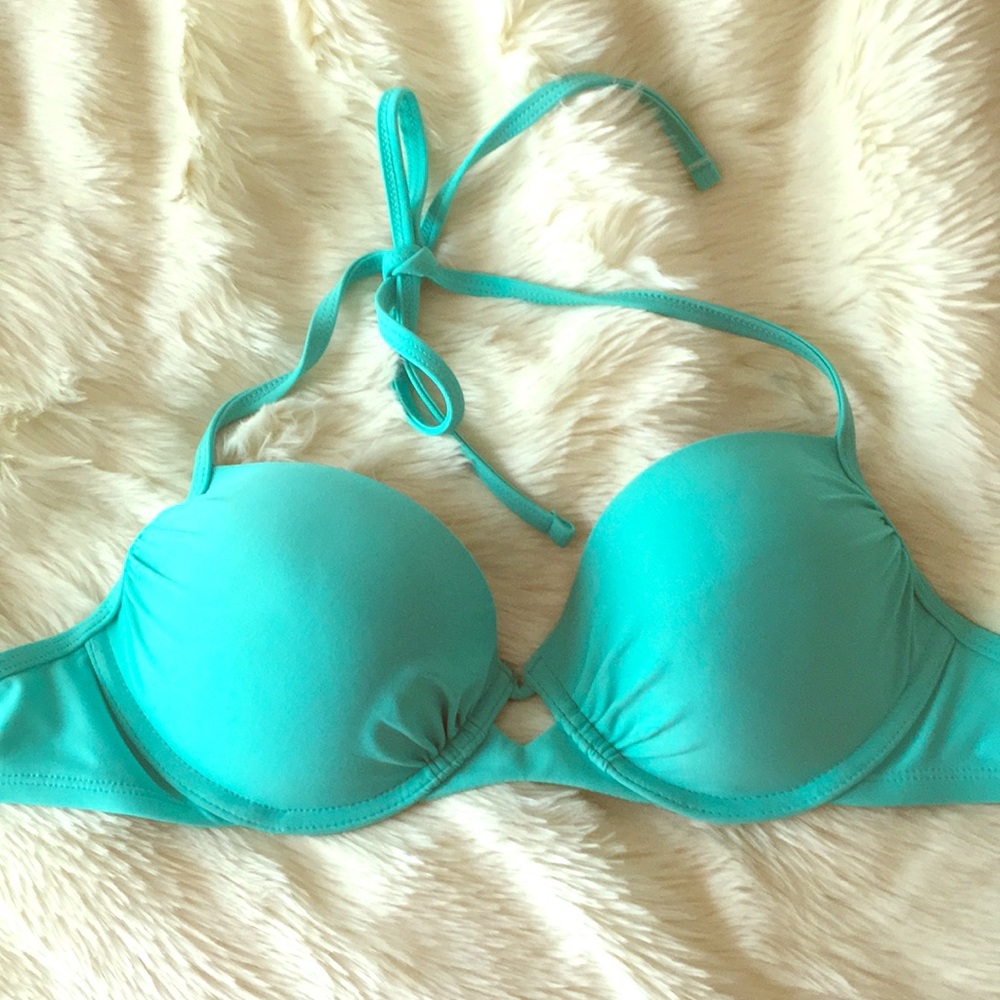 Halter swim top